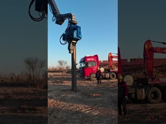 12 Meter Max Pile Länge Pile Treiber