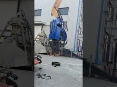 Pfahlfahrer Kleiner Bagger