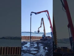 V+AUGER hydraulisches Bohrgerät mit Schleuder