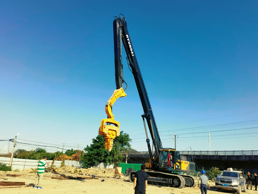 3200 RPM Pile Driver | Fast Cycle Times | Precision Sheet Pile Installation | Reliable Performance