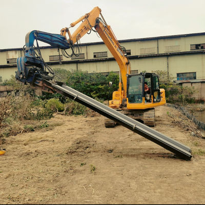 Efficient Pile Hammer For 8 Meter Sheets With Compact Design And Powerful Drive
