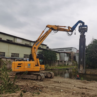 High-Performance Sheet Pile Hammer | Powerful Vibration & Universal Excavator Compatibility