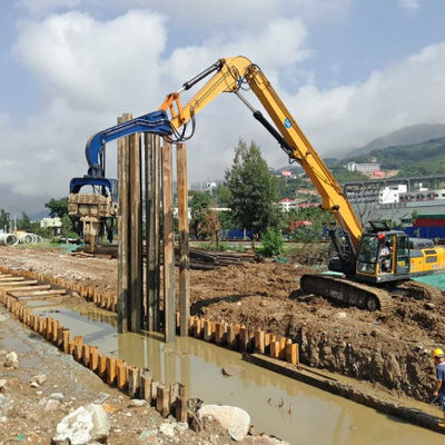 Efficient 2.3T Pile Driver: Handles 12m Concrete Piles with High Versatility