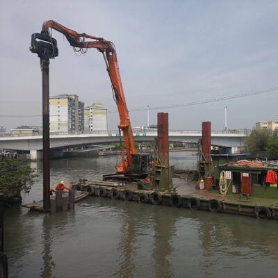 3200rpm High-Frequency Hydraulic Pile Driver – Offshore Use & Vibro Hammer Tech