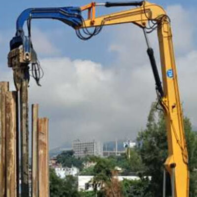 3200rpm High-Frequency Hydraulic Pile Driver – Offshore Use & Vibro Hammer Tech