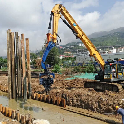 High-Efficiency Pile Driver | Low Vibration & Short Working Period for Faster Projects