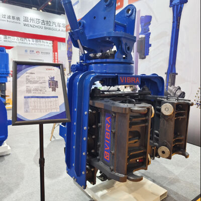 Side Grip Pile Driver | 10 M/min Lifting Speed | 150 L Large Fuel Tank Capacity