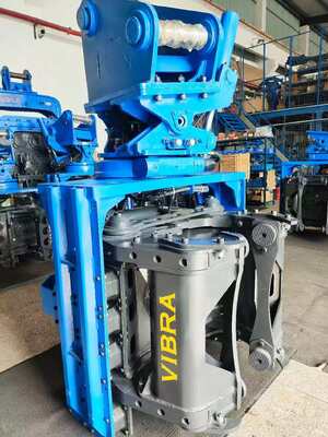 Heavy-Duty SV400 Hydraulic Side Grip Pile Driver for Infrastructure