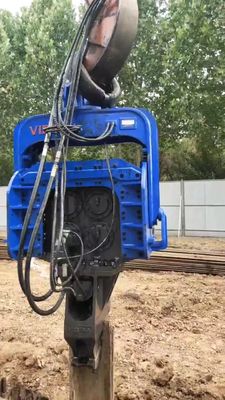 FV-500 Vierexzentrischer Pfahlfahrer 759 kN Kraft 48-52 Tonnen Bagger