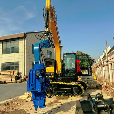 High-Efficiency Pile Hammer – 12m Piling & Pulling Capacity + Low Vibration Noise