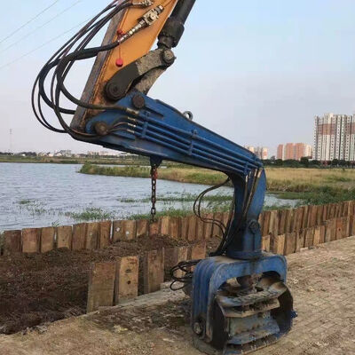 20T Excavator-Mounted Pile Driver - 10m Hydraulic Sheet & Reliable Quality