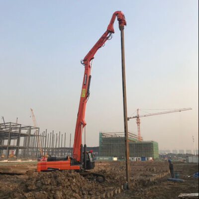 40-45 Ton Excavator Pile Driver | 32 Mpa Hydraulic & Low-Noise Vibrating
