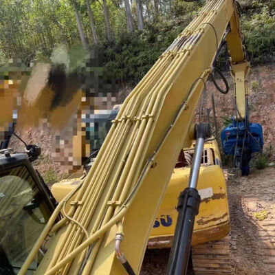 PCF-350 Hydraulikbagger Mounted Pile Driver 15 Meter mit inneren Teilen