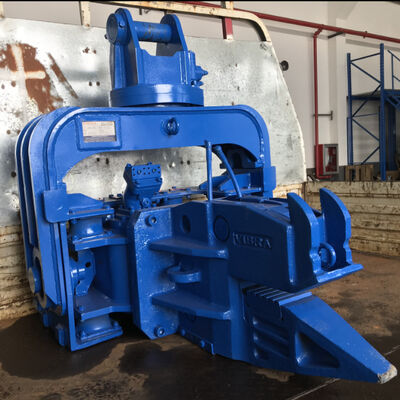 Spundwand, die Meter 535KN Bagger-Mounted Pile Drivers 18 zieht