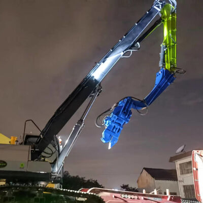 Zoomlions-Bagger Mounted Pile Driver 15 Meter für harte Boden-Projekt-Arbeit