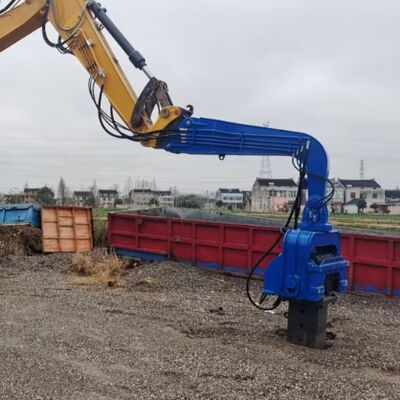 Kompakte Struktur eingeschlossene Räume Pile-Treiber mit integrierter Steuerventilmontage