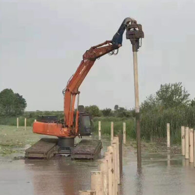 Hochleistungs-Pfahlramme: Hochfrequenzvibration mit 2800 U/min und zuverlässige Leistungsgarantie