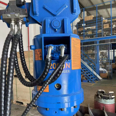 Erdbohrer mit hohem Drehmoment für Bagger: 7 Meter tiefes Bohren und maximale Leistungsabgabe