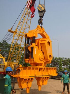 DZ150A Vibrationshammer   150 KW Motor + 12,5 mm Amplitude    Ideal für Offshore-Fundamente und Schließfächer in Russland