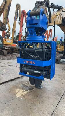 Quick Tool Change System & Dual Pump Flow Merging System – SV-400 Side Grip Pile Driver Made In China