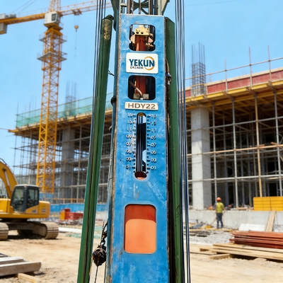 HDY22 Hydraulic Impact Hammer Made In China – High Impact Energy, Adjustable Frequency & Integrated Control Valve Assembly for Extreme Ground Conditions