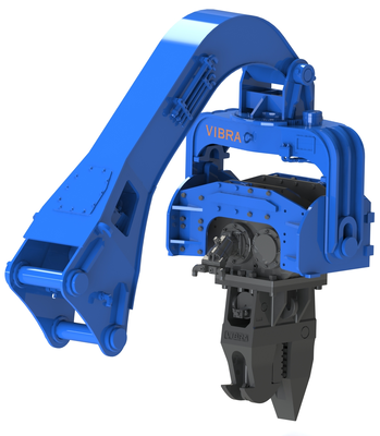 Zuverlässiger Pfahlrammer FV-250 von hydraulischen Pfahlrammen-Lieferanten aus China mit fortschrittlicher Strömungszusammenführung