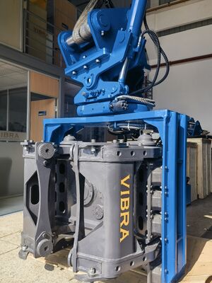 Hochwertiger SV-400 von Exporteuren Seitengrippe-Pile-Treiber mit kompakter Struktur für enge Räume