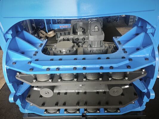 Hydraulischer Pile-Treiber mit integrierter Steuerventilmontage und doppeltem Pumpenstrom-Fusionssystem